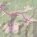 Склеєна карта маршруту