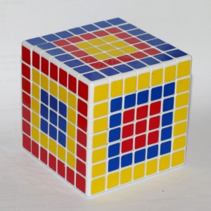 Кубик Рубика 7х7 (різні центри і суміжні з ними елементи)