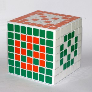 Кубик Рубика 7х7 (модифікований діагональний варіант)
