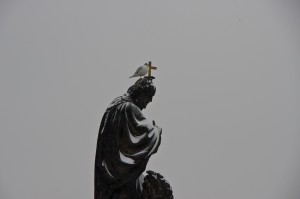 Скульптура Карлового моста (та сама чайка)